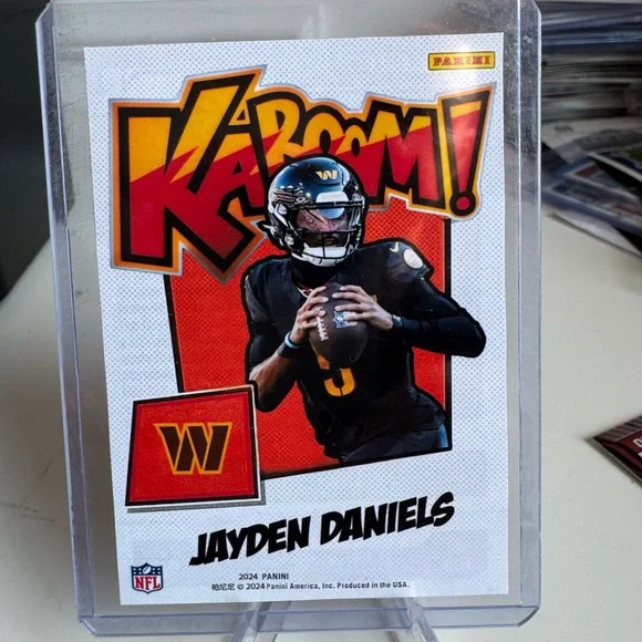 🔥 2024 Jayden Daniels Rookie Panini Kaboom Reprint - Picture 2 of 2